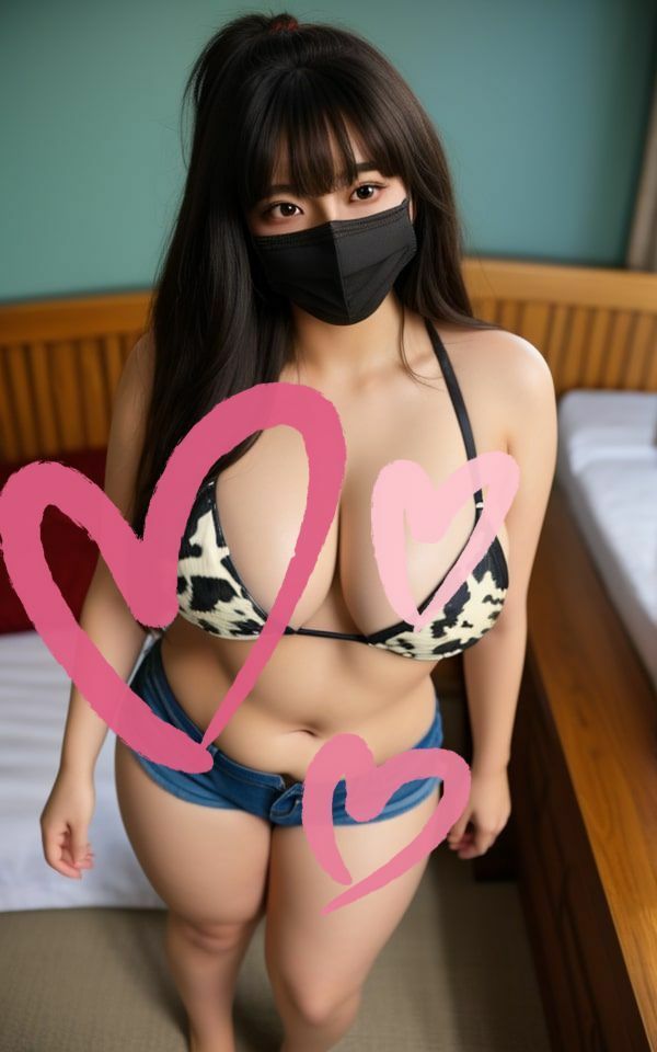 サンプル画像4:彼女との思いで 巨乳 むちっ 牛ガール(おしくらまんじゅう) [d_408249]