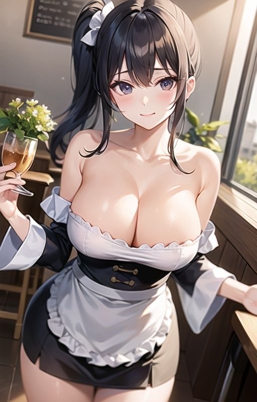 サンプル画像4:やわらかオッパイでちんちんにふわふわご奉仕(ai生成で中出し天国) [d_408280]