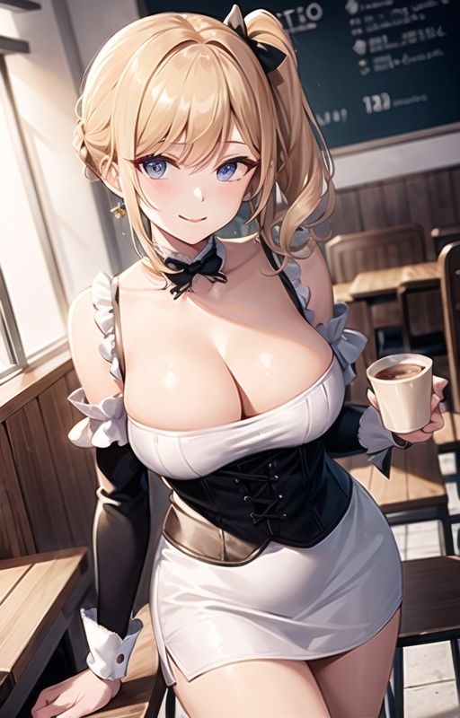 サンプル画像6:やわらかオッパイでちんちんにふわふわご奉仕(ai生成で中出し天国) [d_408280]