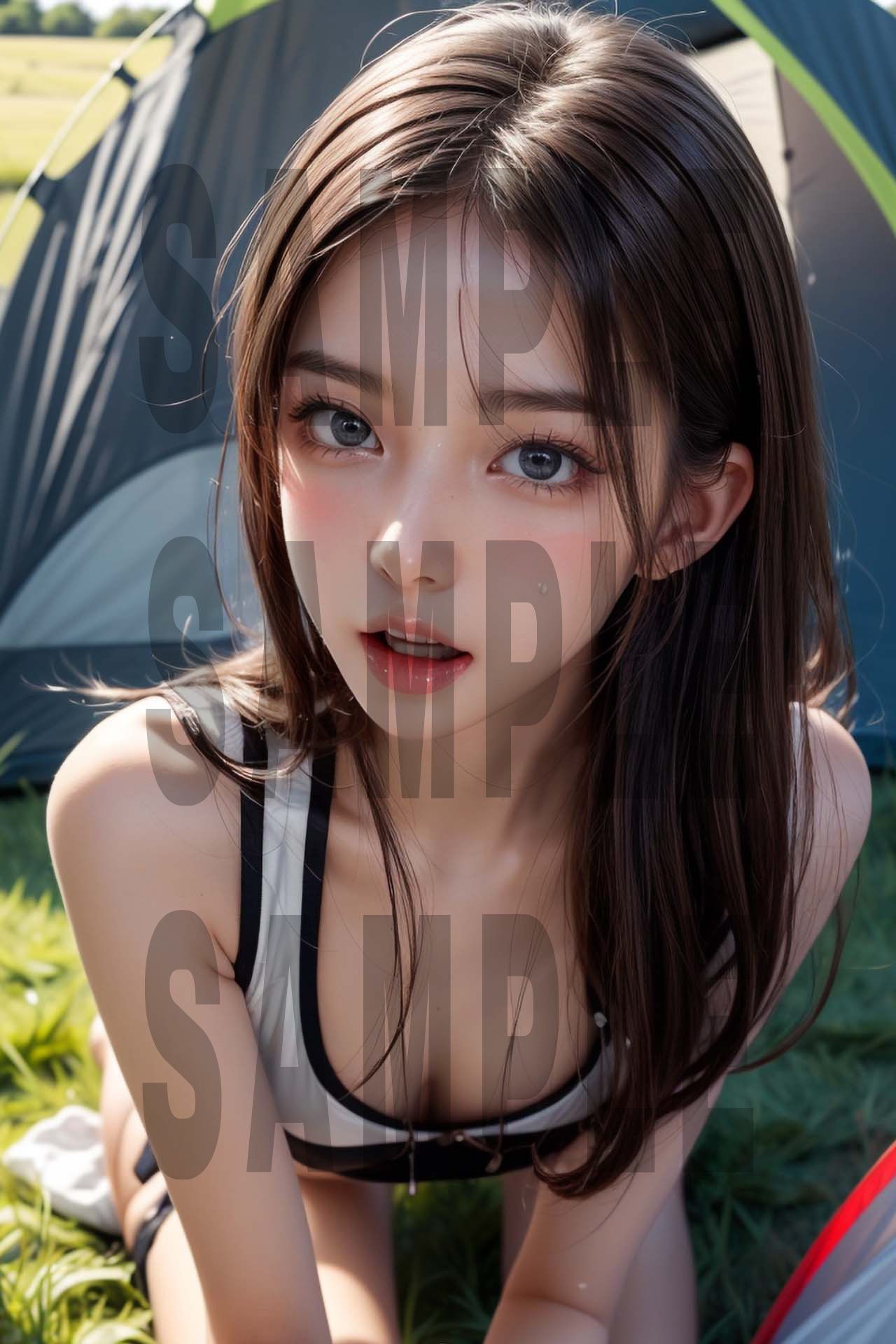 サンプル画像1:何回でも していいよ vol.5 「感動レベルの美少女」キャンプ場(TORO) [d_408294]