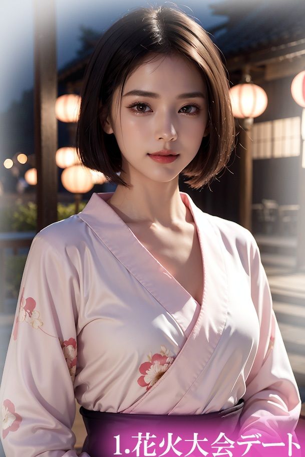 サンプル画像2:青姦JK 【No.06】 夏祭りデート編(AIパール) [d_408295]