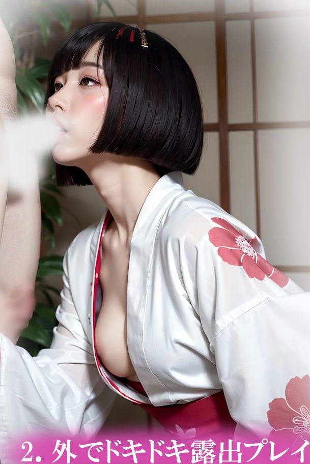 サンプル画像3:青姦JK 【No.06】 夏祭りデート編(AIパール) [d_408295]