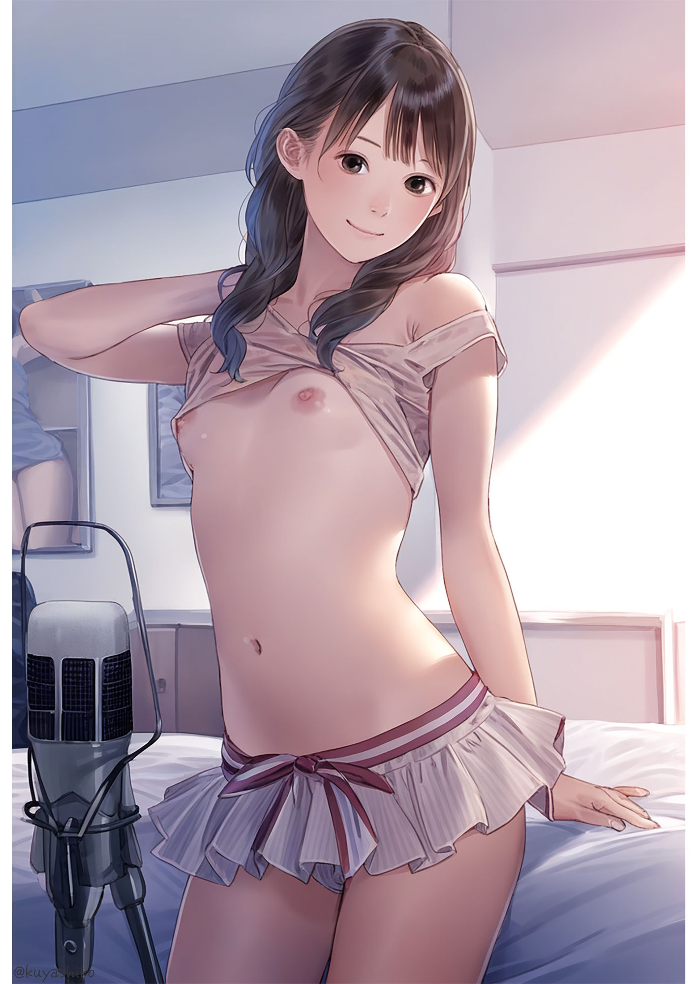 サンプル画像2:アイドルのパンツがどうしても見たい！2(くやしこ（悔しいけどシコシコ）) [d_408395]