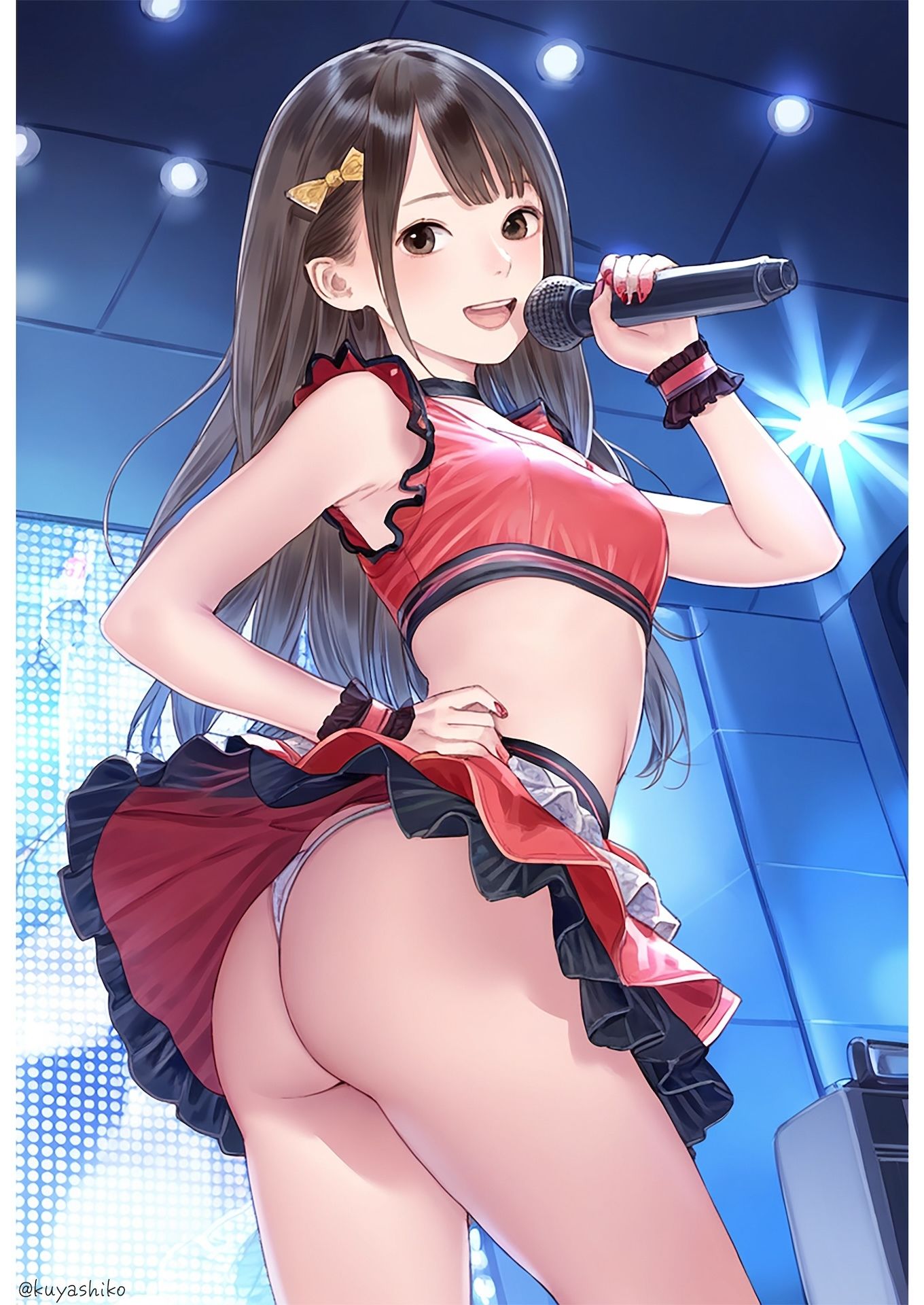 サンプル画像4:アイドルのパンツがどうしても見たい！2(くやしこ（悔しいけどシコシコ）) [d_408395]