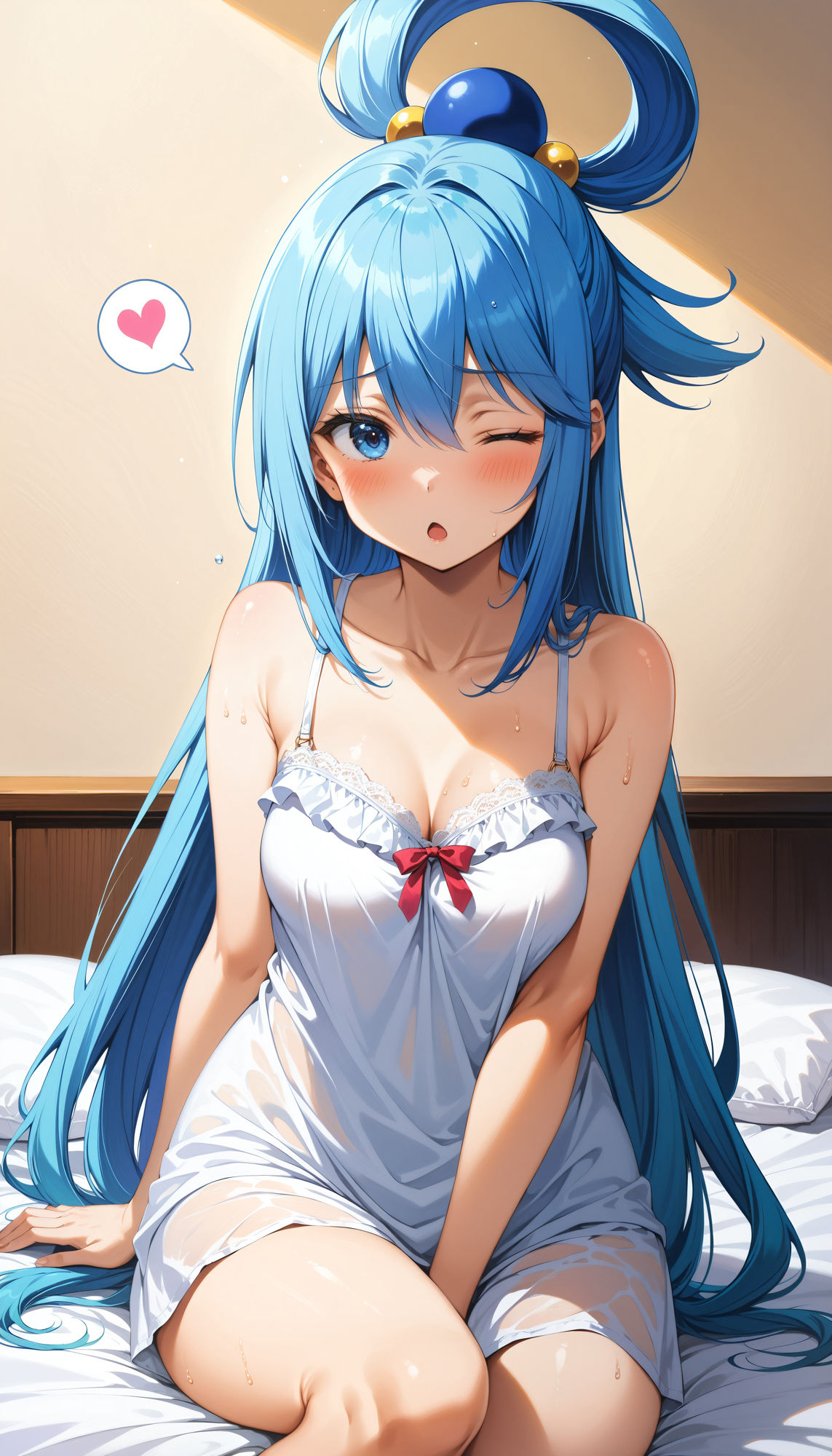 サンプル画像2:アクア（このすば）のエロCG集！(農地改革) [d_408448]