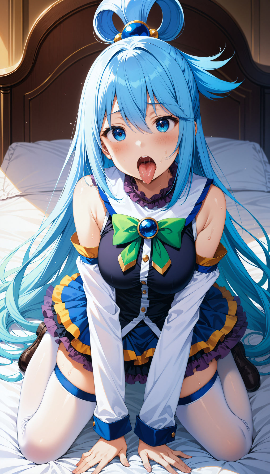 サンプル画像4:アクア（このすば）のエロCG集！(農地改革) [d_408448]