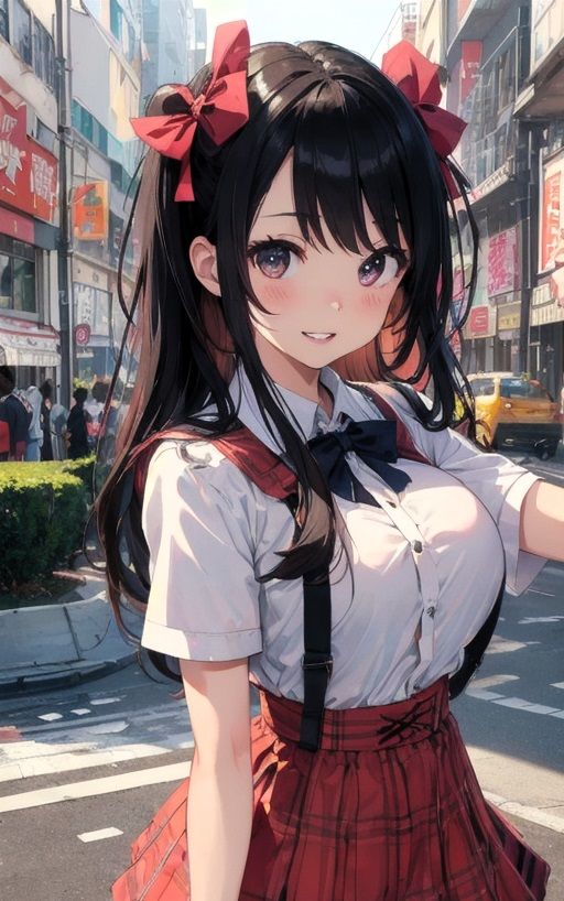 サンプル画像1:女子校生巨乳スタジオ(AIマジカルタウン) [d_408468]