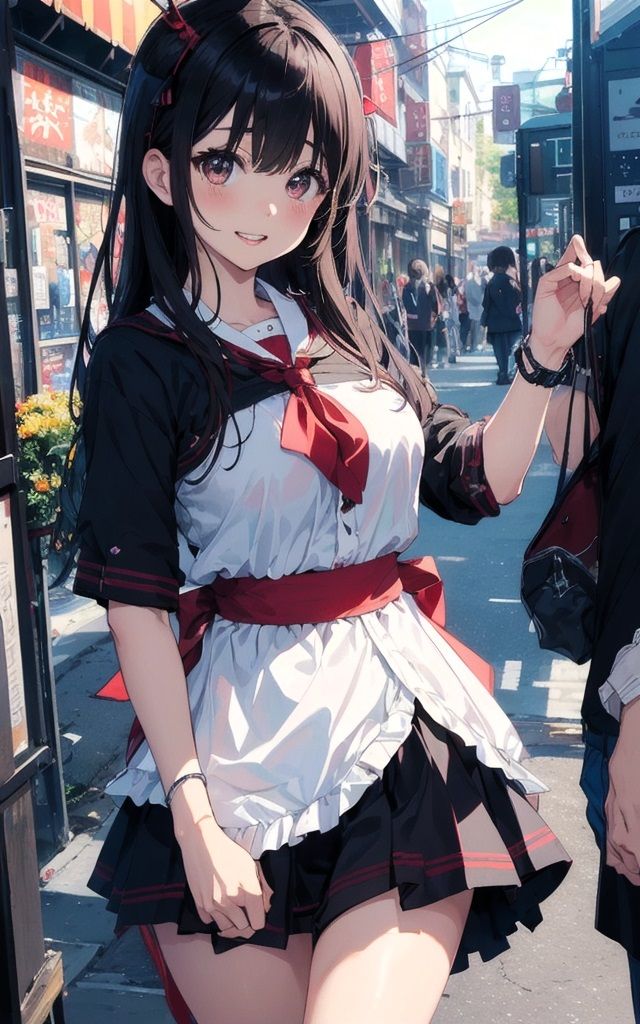 サンプル画像4:女子校生巨乳スタジオ(AIマジカルタウン) [d_408468]