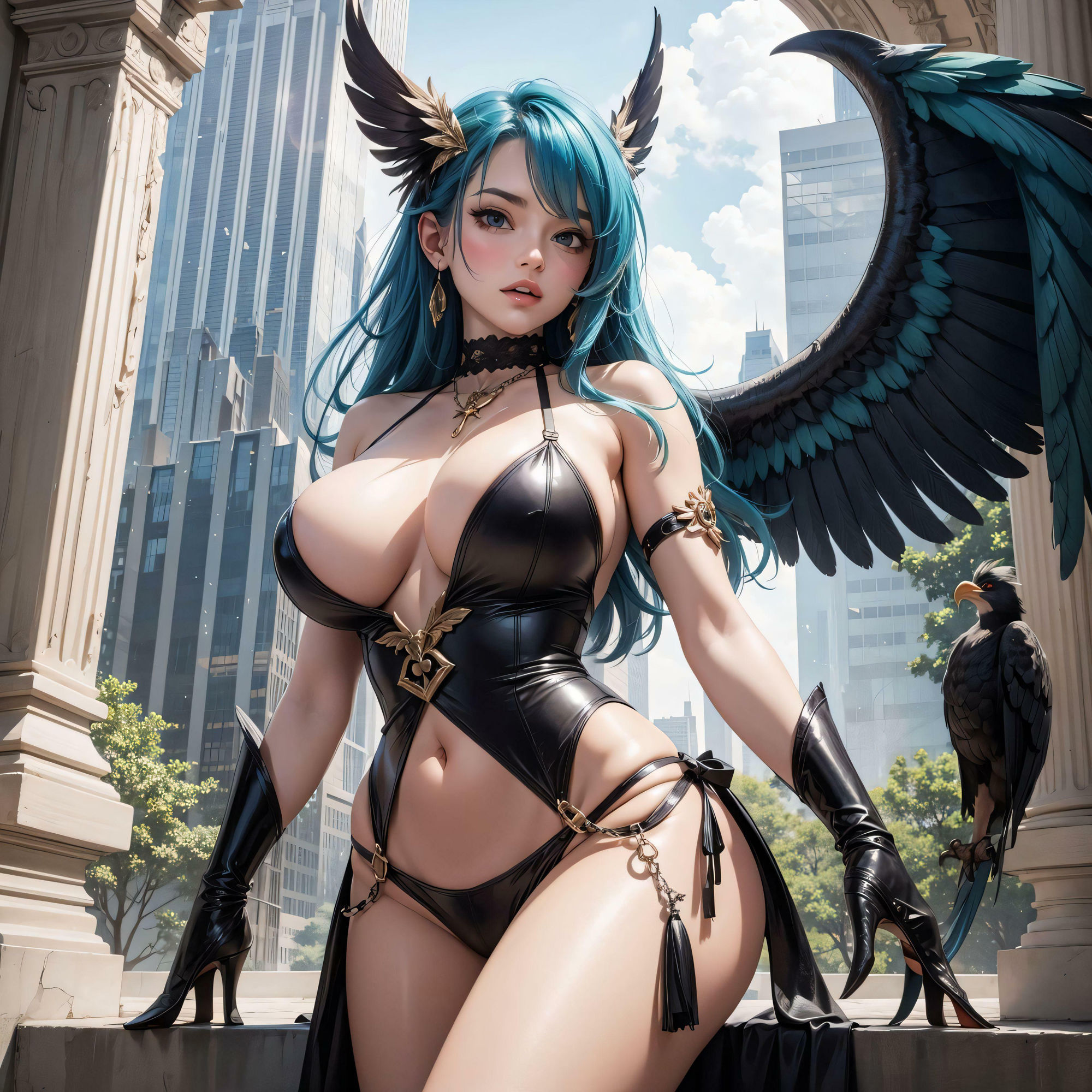 サンプル画像5:羽の子(おとぎばなしのかぎしっぽ) [d_408497]