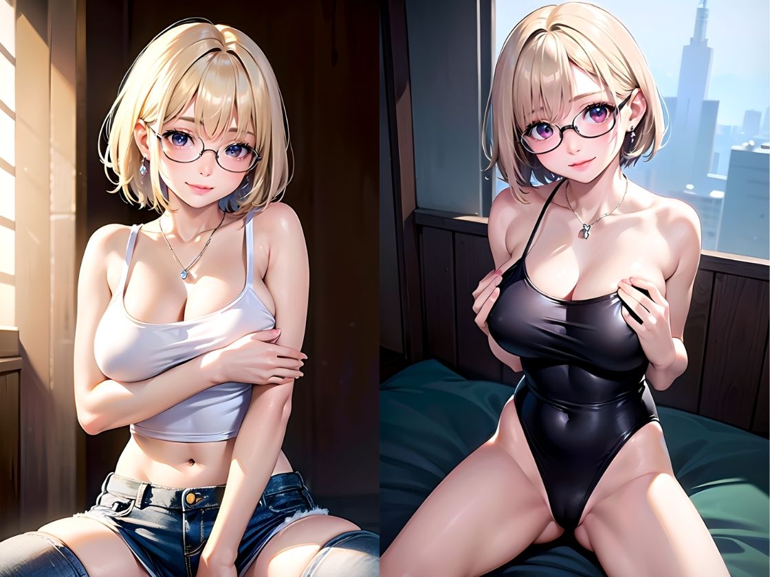 サンプル画像1:隣の部屋に住むAV女優(えろアニメ研究所) [d_408575]