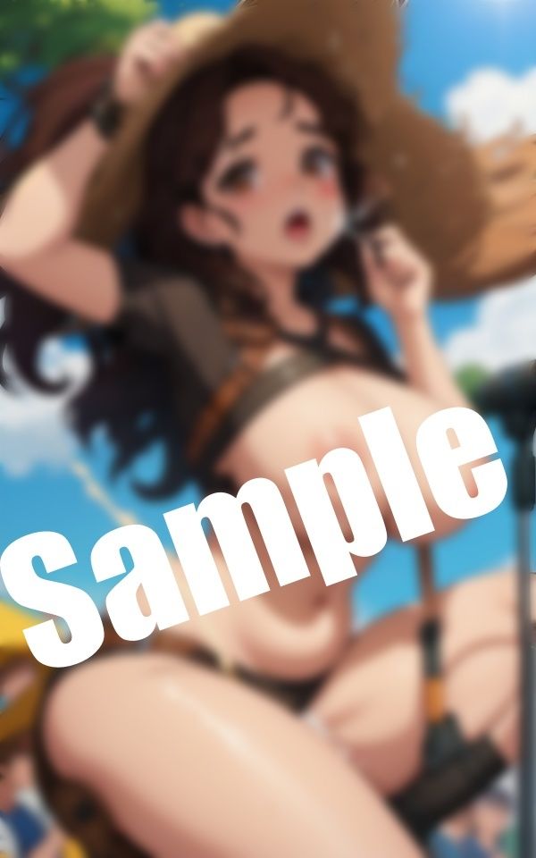 サンプル画像1:巨乳美少女のおっぱい「暑くておっぱい出しちゃった」(露出系美女クラブ) [d_408593]