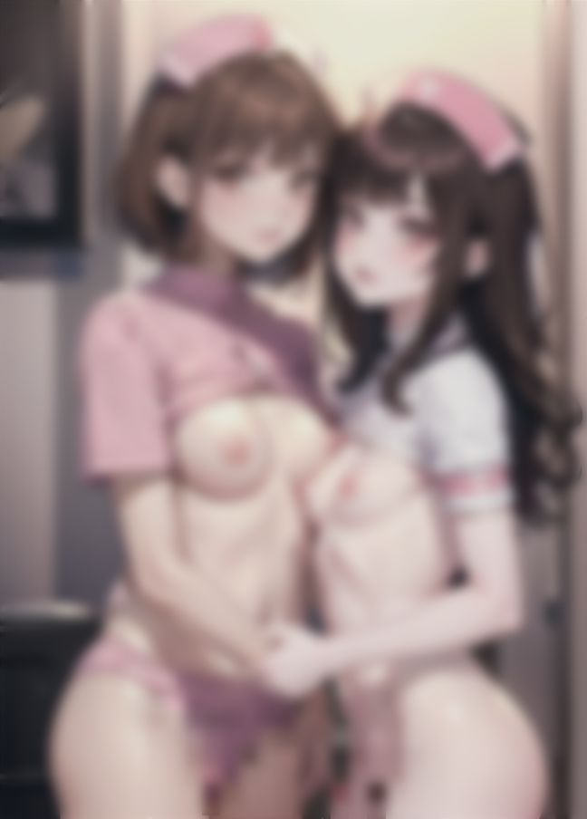 サンプル画像6:ど変態看護師たち…徹底的に変態な女の子たちと乱交状…「3Pしよ？」(エロ魔王) [d_408612]