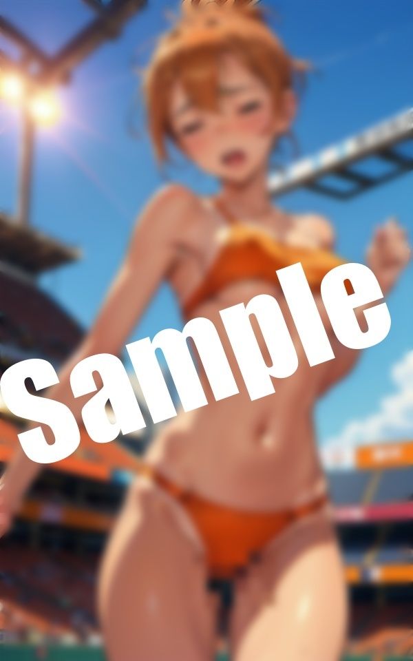 サンプル画像5:真夏の体育会系美少女〜暑くておっぱい出しちゃった(エロ見放題タイム) [d_408619]
