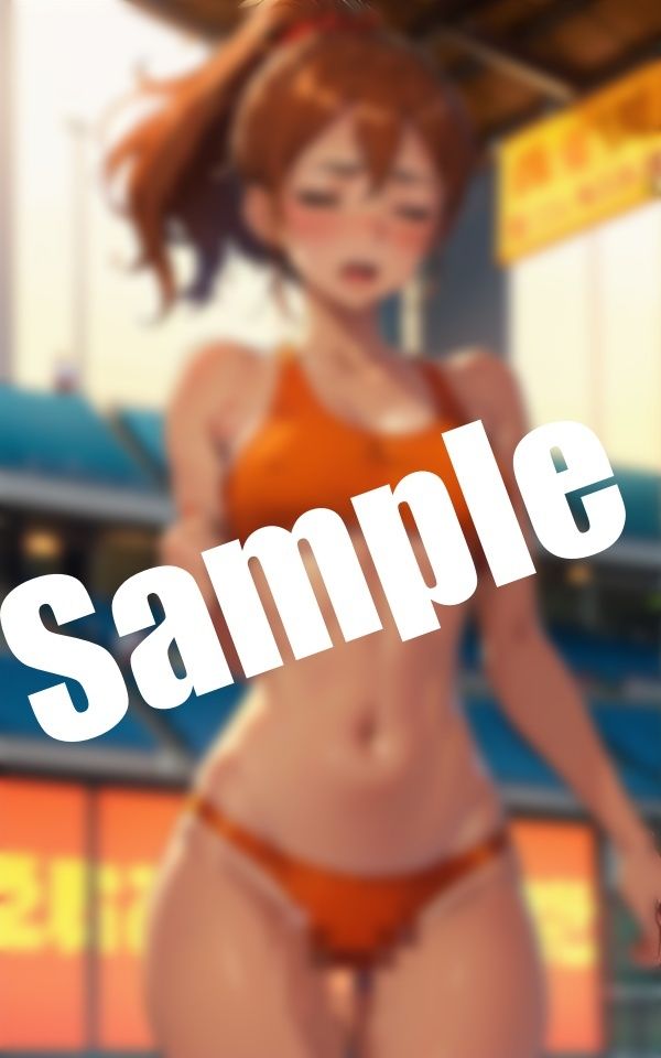 サンプル画像6:真夏の体育会系美少女〜暑くておっぱい出しちゃった(エロ見放題タイム) [d_408619]