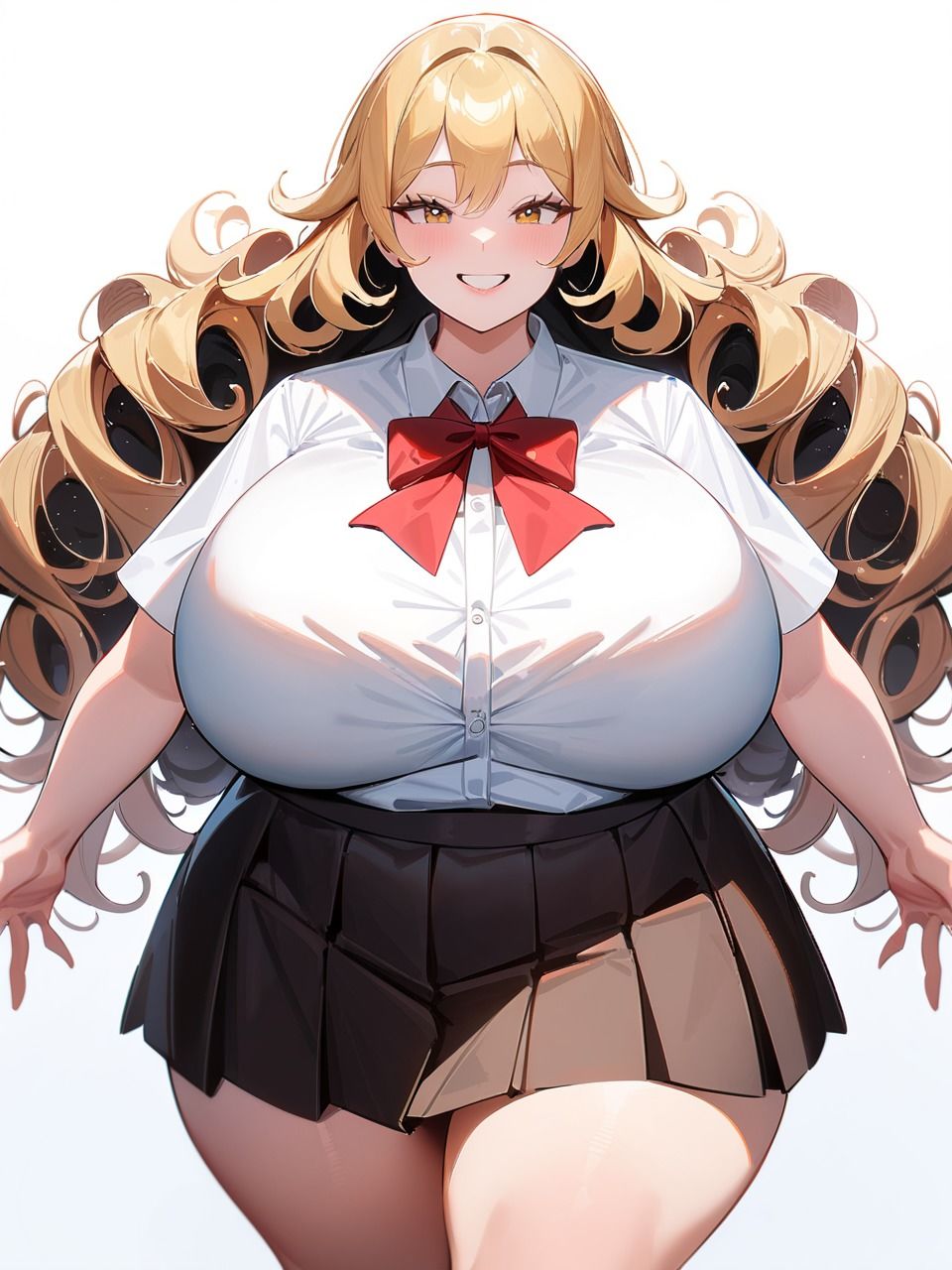 サンプル画像3:金髪美女肥満化(大母音) [d_408640]