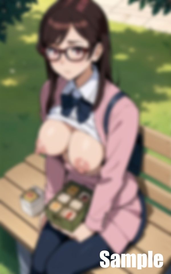 サンプル画像2:OLぼっちランチ(ぬいっさん) [d_408676]