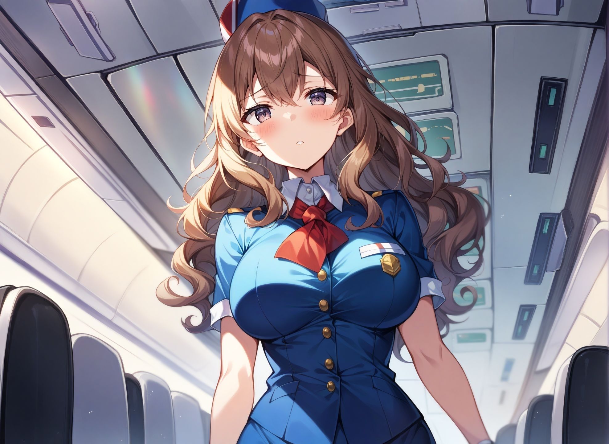 サンプル画像1:【CA】快感の空へ飛んでイク(AIコスパ) [d_408685]