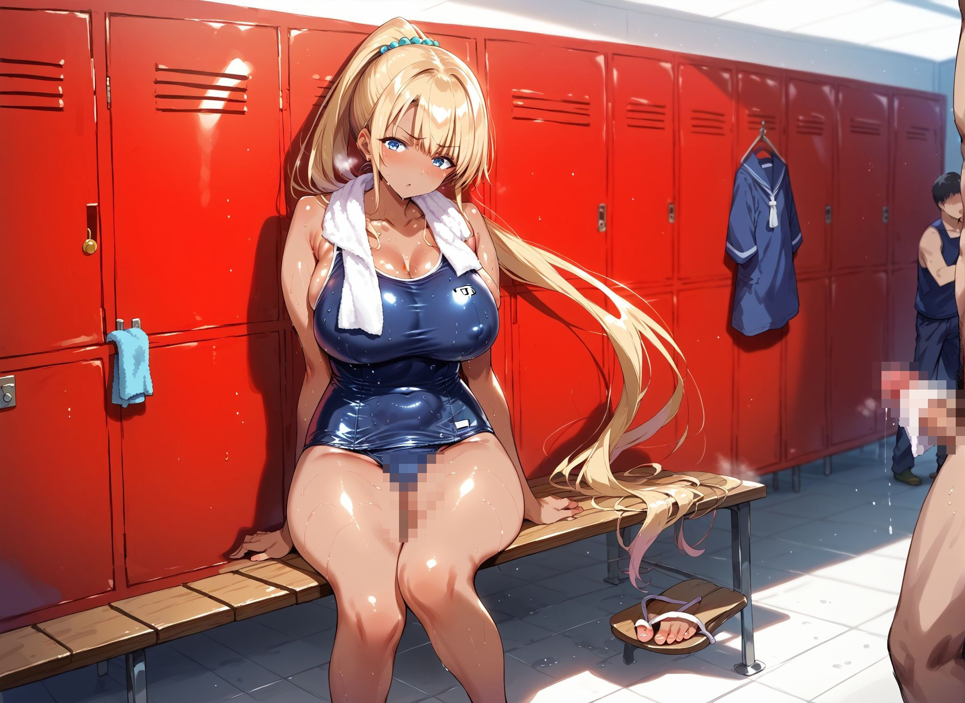 サンプル画像1:【4K】 オトコ達と密着交尾(健やかな体) [d_408755]