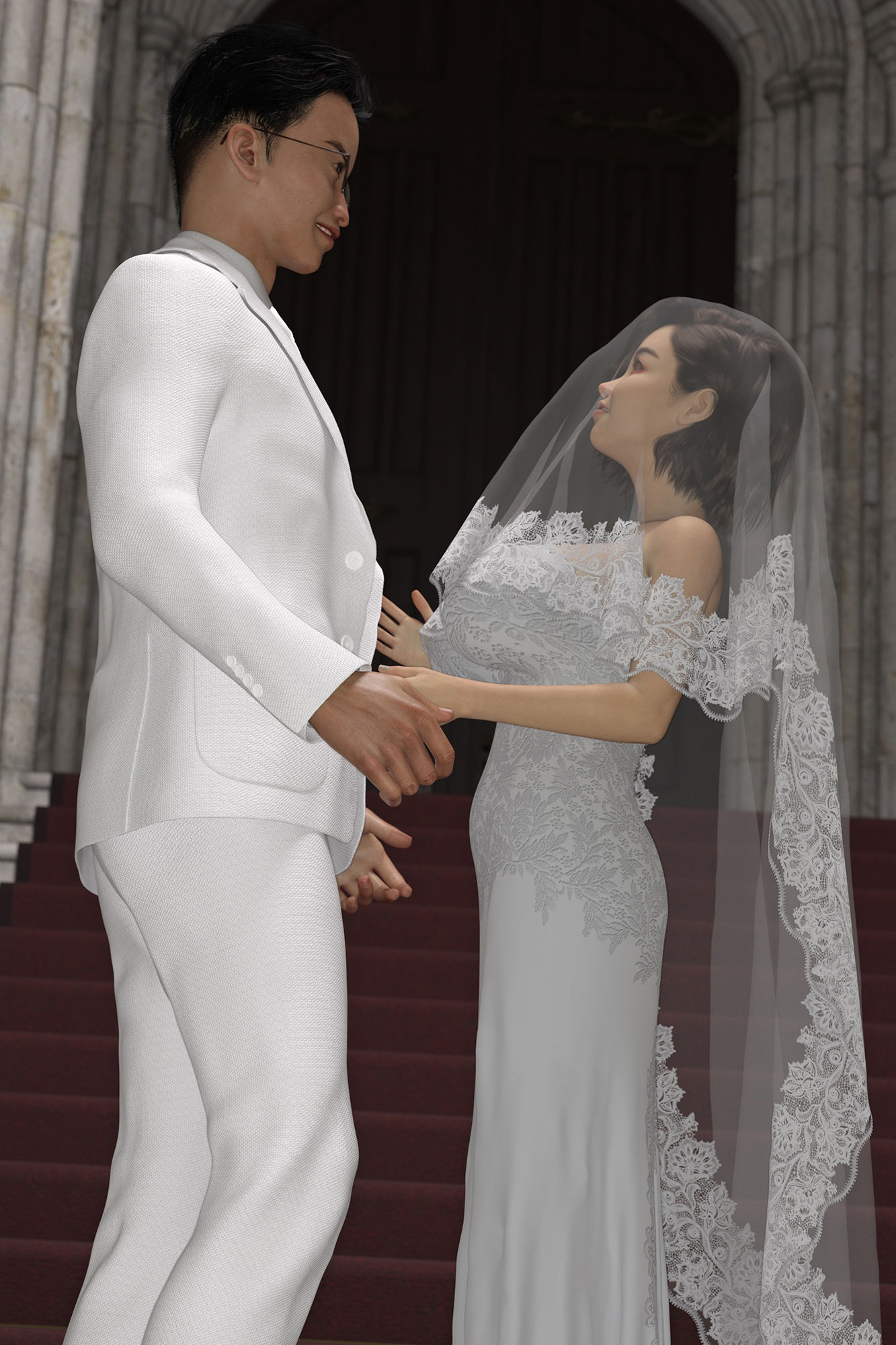 サンプル画像1:先輩の奥さんを勝手に公衆オナホにしてみた(電脳エロチカ) [d_408758]