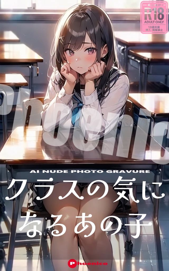 サンプル画像1:クラスの気になるあの子 AI NUDE PHOTO GRAVURE(Phoenico) [d_408763]