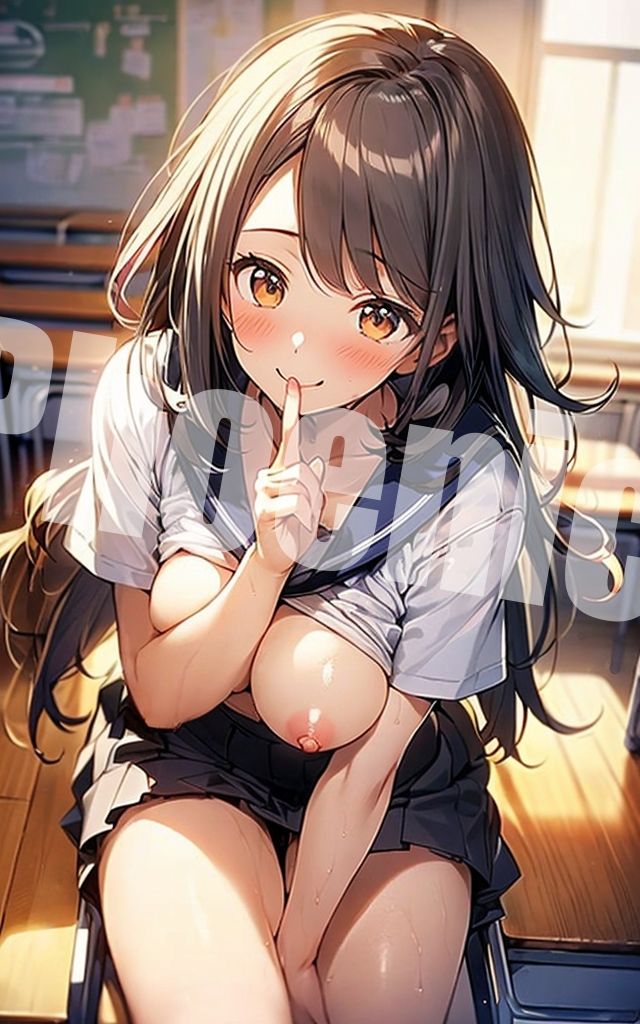 サンプル画像2:クラスの気になるあの子 AI NUDE PHOTO GRAVURE(Phoenico) [d_408763]