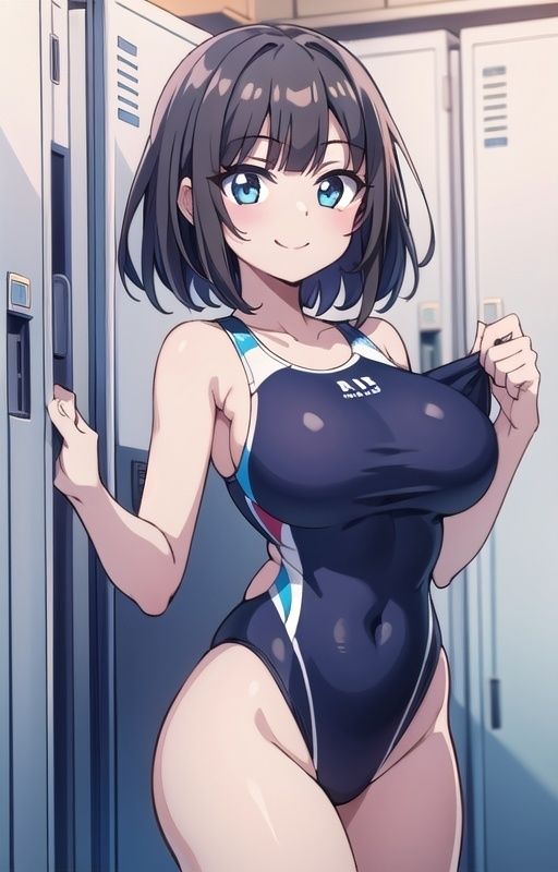 ザーメン搾り取るまで離さない！競泳水着女子たち130連発のサンプル画像 6