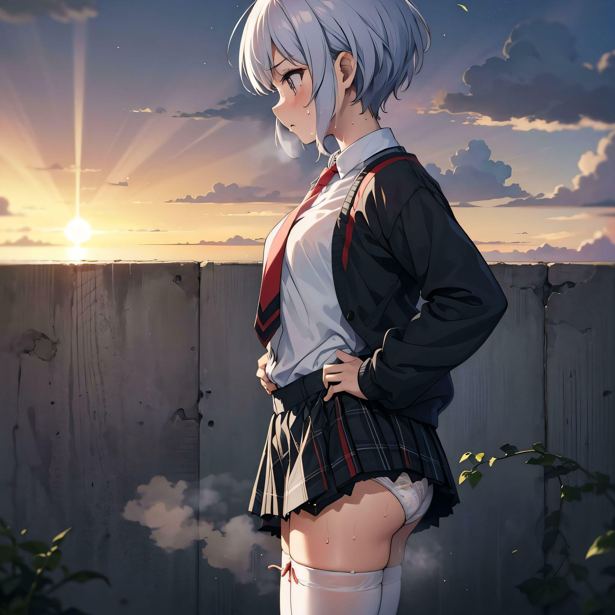 サンプル画像3:笑顔にします(ひよこの誘い) [d_408828]