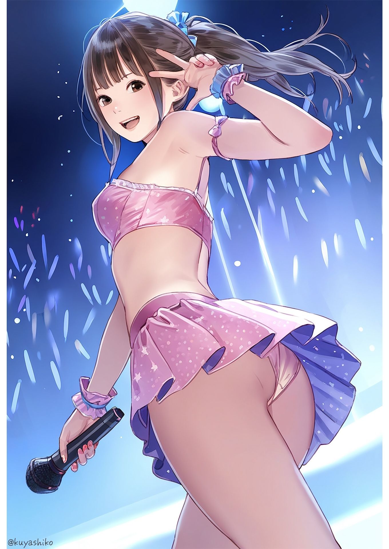 サンプル画像4:アイドルのパンツがどうしても見たい！3(くやしこ（悔しいけどシコシコ）) [d_408863]