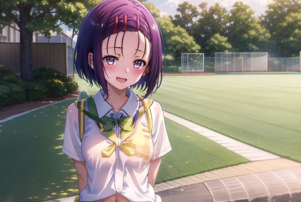 サンプル画像3:【ラ〇と西〇寺にお願いしてみた】 「To L〇VEる -と〇ぶる」ラ〇と西〇寺のイラスト・CG集 ＃5(美女の小指) [d_408908]