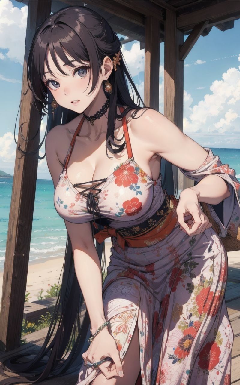 サンプル画像5:愛着障害 ピンクリボン 47枚 【AIアニメイラスト集】(AIマネタイズ) [d_408915]