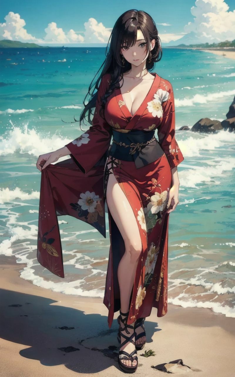 サンプル画像2:愛着障害 ブルーリボン 45枚 【AIアニメイラスト集】(AIマネタイズ) [d_408925]