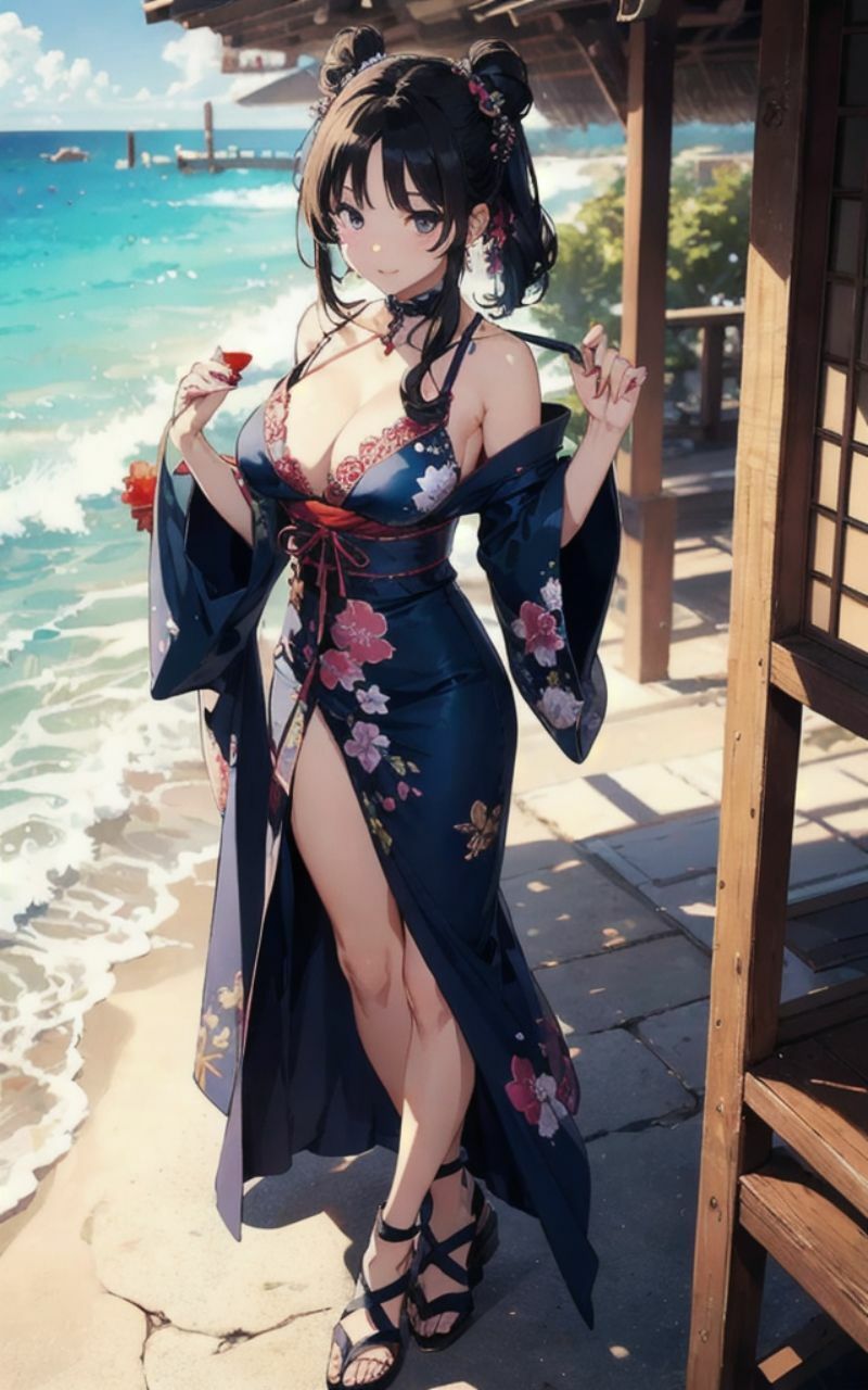 サンプル画像3:愛着障害 ブルーリボン 45枚 【AIアニメイラスト集】(AIマネタイズ) [d_408925]