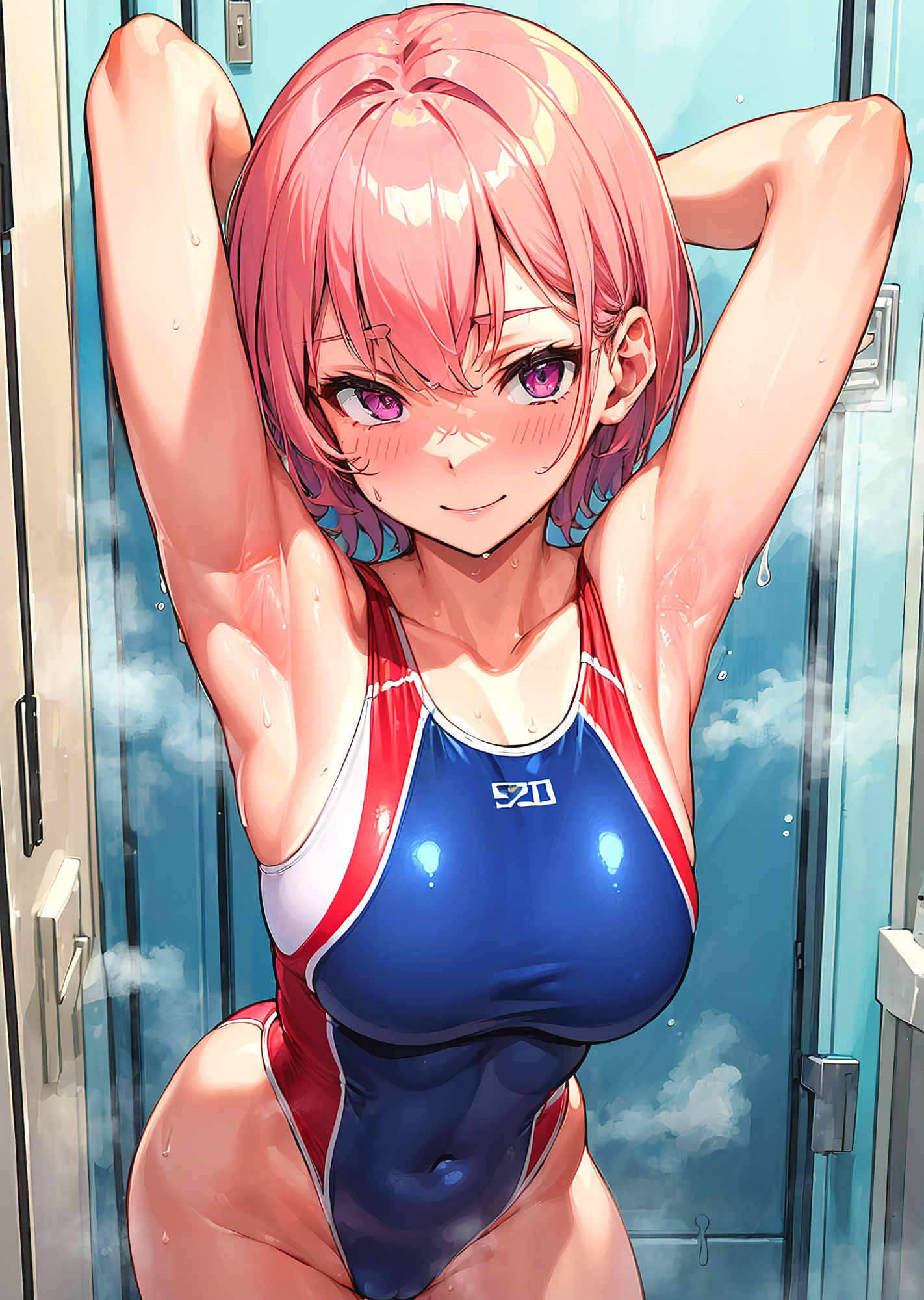 サンプル画像3:競泳水着の脇3(ぐらびあるび〜すと) [d_409005]