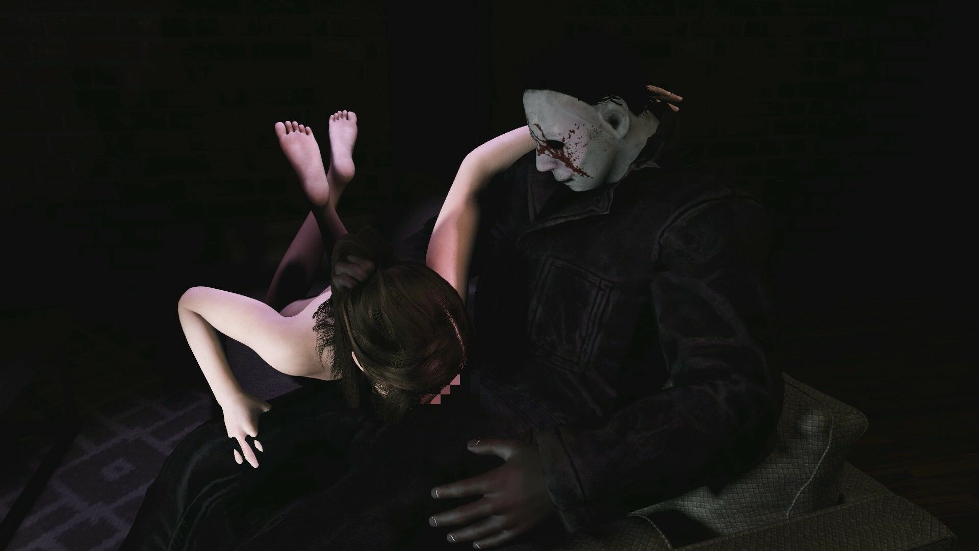 サンプル画像1:【ROMV154】トゥームレイダーのララ・クロフトとマイケルのセックス「ぶっかけ！！」(ローズ志向) [d_409112]