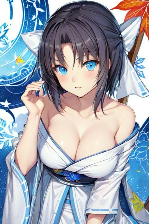 サンプル画像1:閃乱カグ◯ 雪◯みたいなお姉さん(縦軸と無花果) [d_409147]