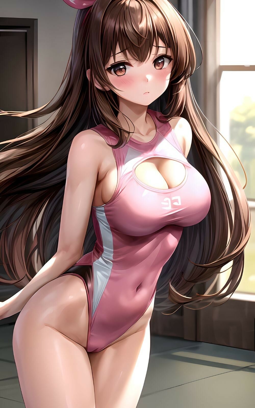 サンプル画像2:新体操部の女子校生たちとやりまくり(Aidoll) [d_409218]