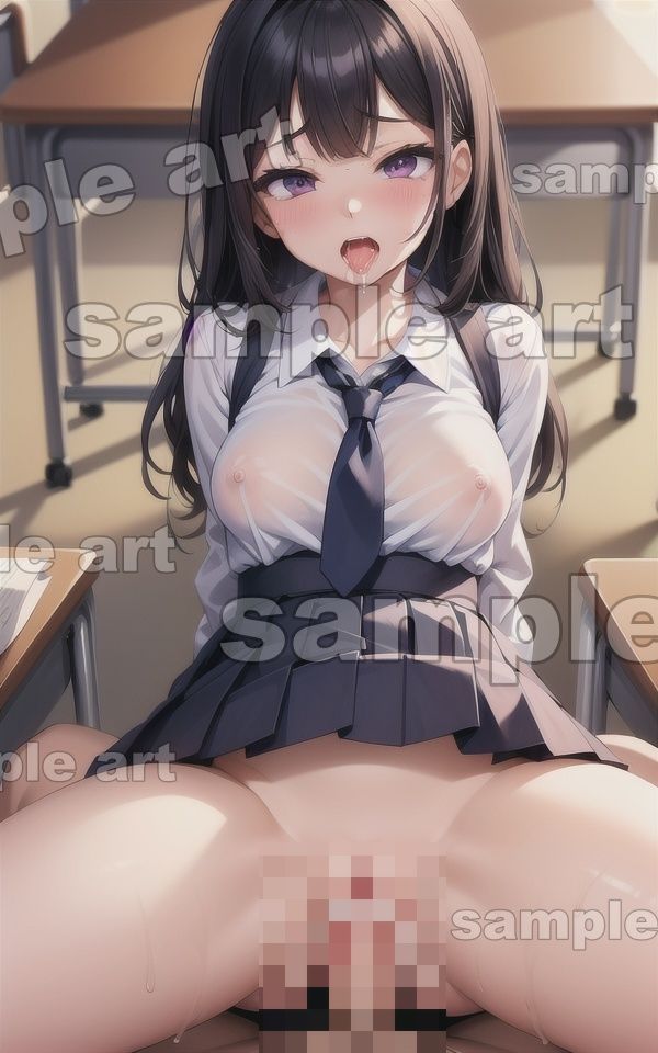 サンプル画像2:体育の時間〜体操着を取りに戻ったら先生が突然襲ってきた〜秘密の騎乗位(チュパチュパラボ) [d_409267]