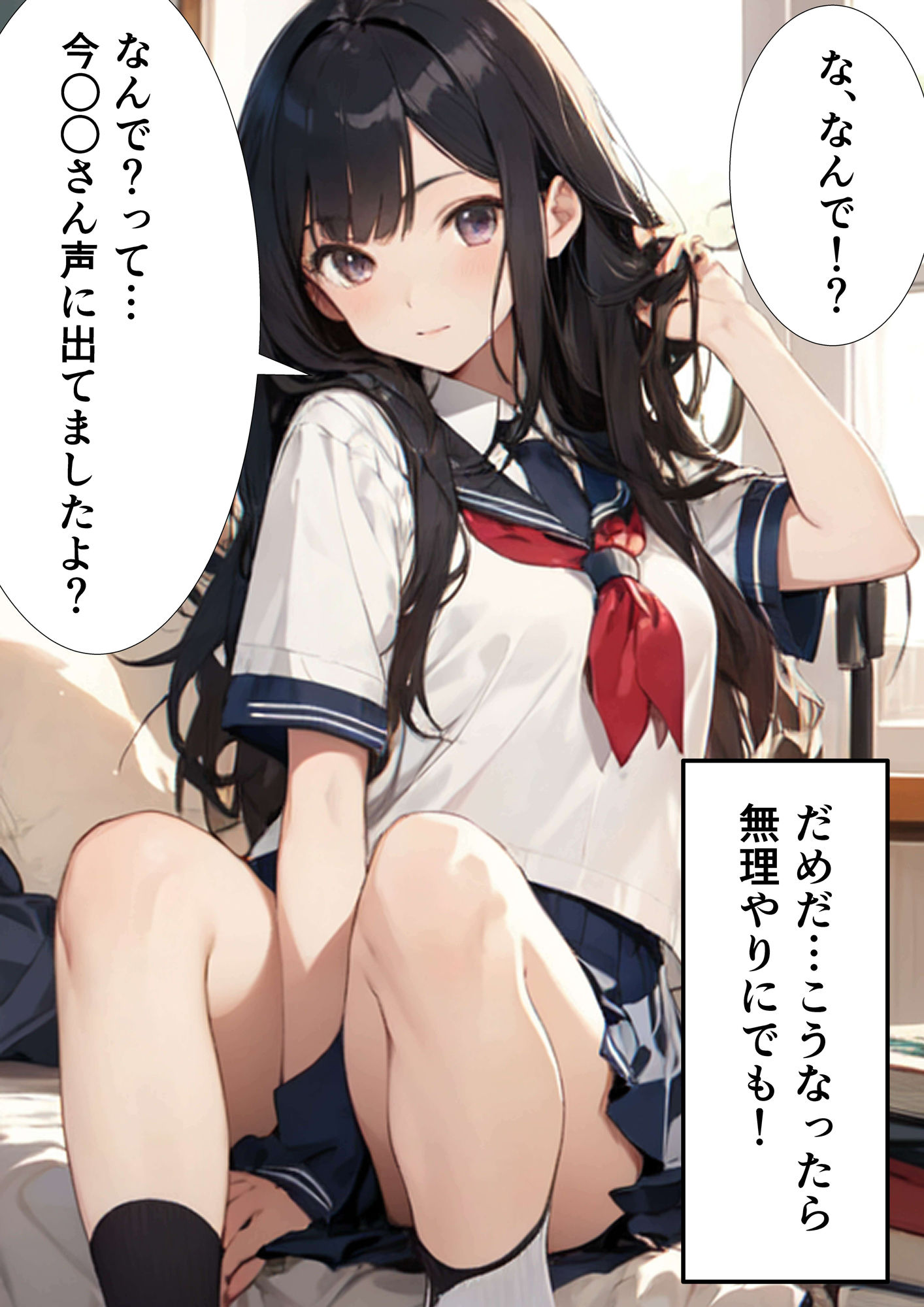 サンプル画像6:長谷川3姉妹と突然同棲生活！？(五十嵐エマ) [d_409398]