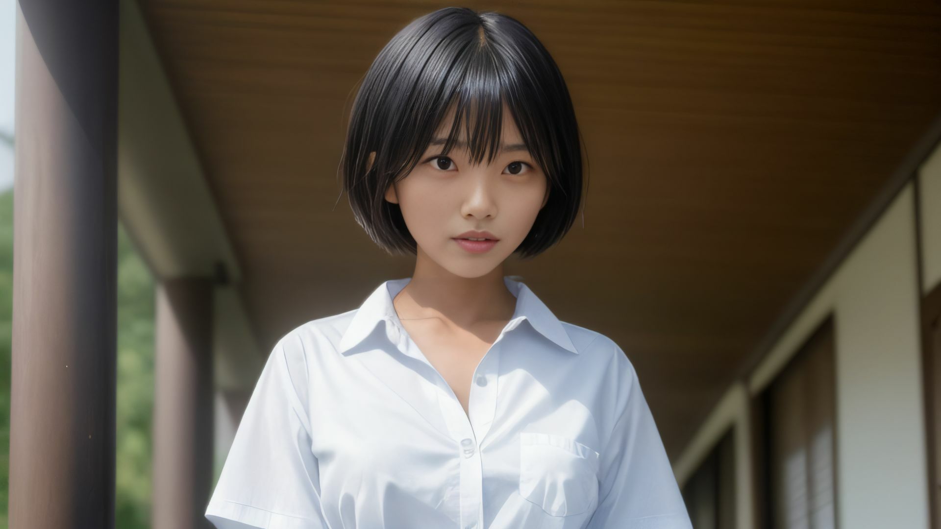 サンプル画像1:夏本番！元気印のあのコは淫蕩むすめ(Gugh Gouf Burgers) [d_409404]