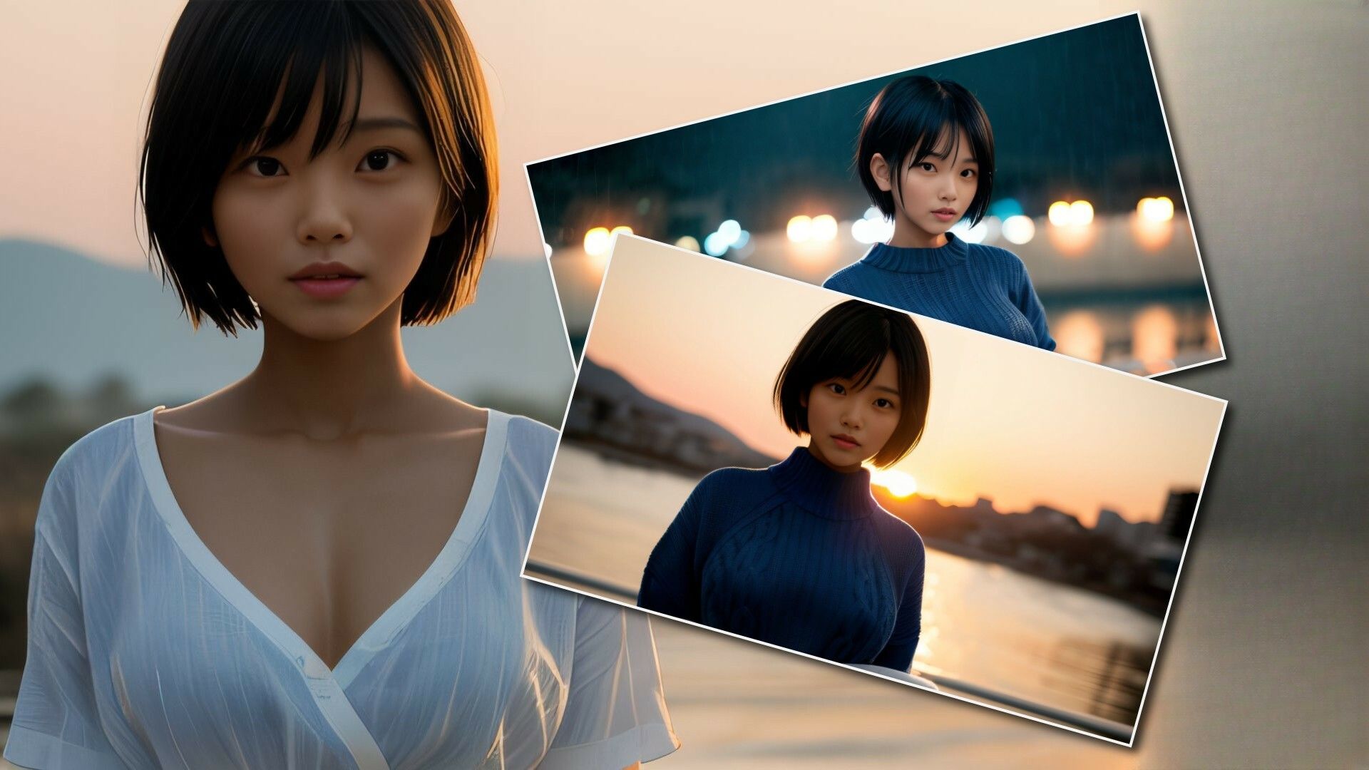 サンプル画像6:夏本番！元気印のあのコは淫蕩むすめ(Gugh Gouf Burgers) [d_409404]