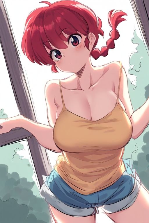 サンプル画像5:らんま放浪記2 口でしたら泊めてくれるだって！？(催●スマホの淫魔) [d_409456]