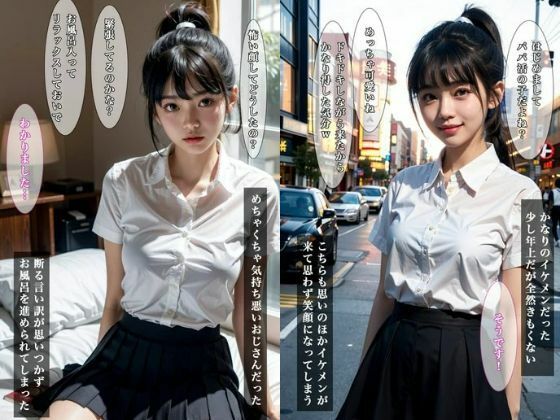 サンプル画像2:童顔18歳の極上奉仕 JKのパパ活 生々しいセリフ付き(ぽちっとゆめぶくろ) [d_409486]