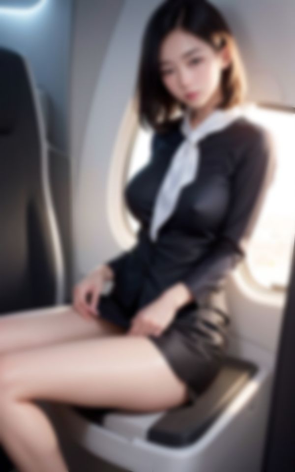 サンプル画像1:エロすぎるドS淫乱CAが新入社員の男たちをメロメロ色仕掛け(あい高画質出版) [d_409607]