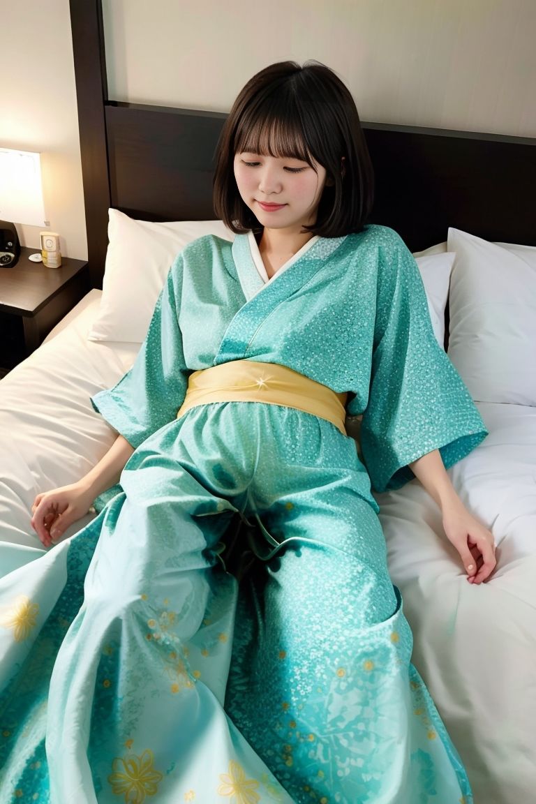 サンプル画像1:旅先おねしょ(P-AI planning) [d_409634]