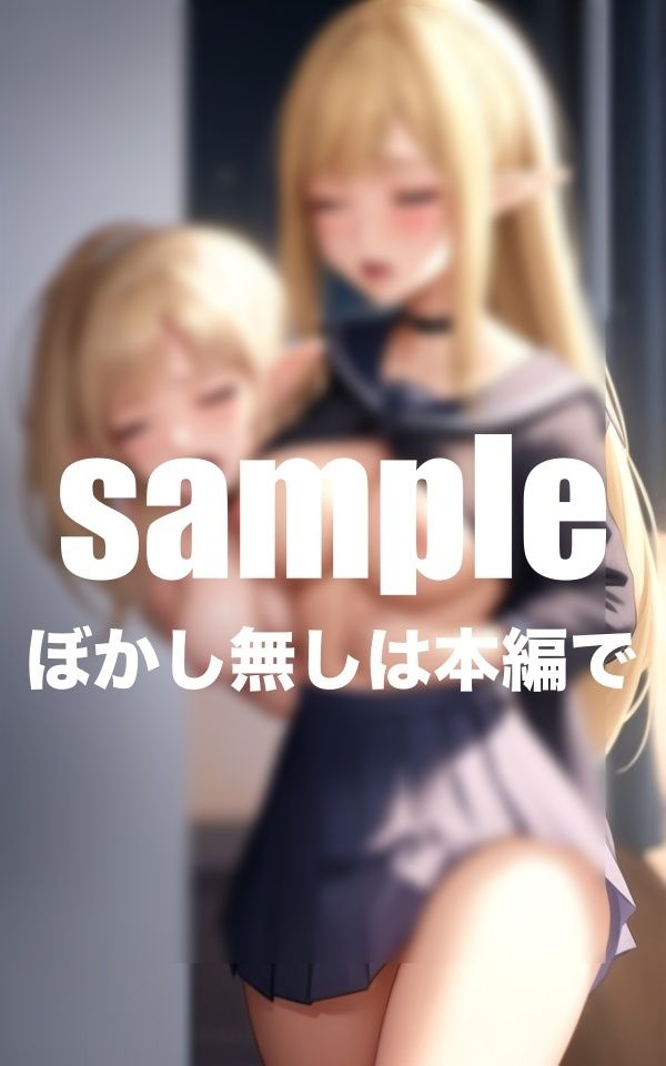 サンプル画像1:人気シリーズエルフ学園 異世界のどすけべギャルエルフの淫らな学園生活(AIプロ) [d_409697]