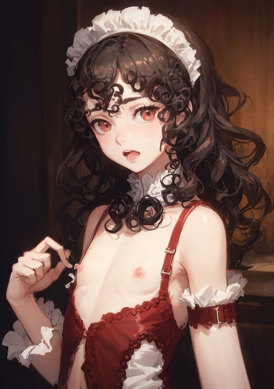 サンプル画像5:ずぼずぼ くるんくるんメイド(100円フェチズム) [d_409704]