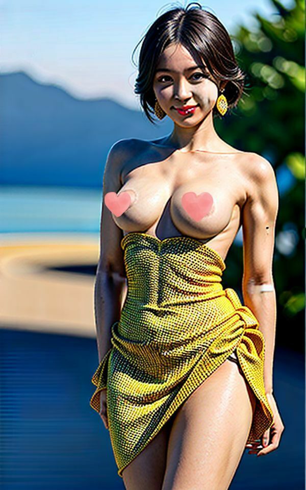 サンプル画像4:サンバの衣装に着替えてみた(おしくらまんじゅう) [d_409718]