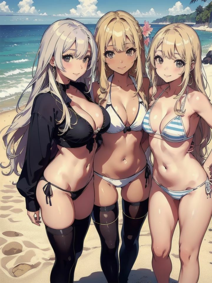 サンプル画像1:「オセロってバカにしたやつ出てこい！」白黒ギャル集団をバカにしたらとんでもないお仕置きが待っていた(ピロッコ大魔王) [d_409729]