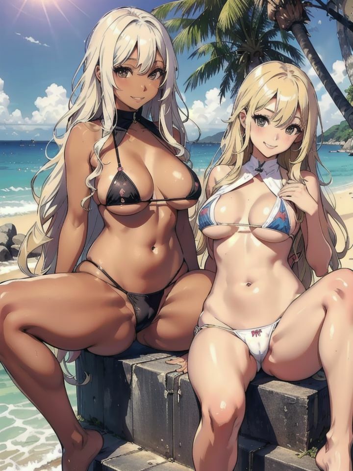 サンプル画像2:「オセロってバカにしたやつ出てこい！」白黒ギャル集団をバカにしたらとんでもないお仕置きが待っていた(ピロッコ大魔王) [d_409729]