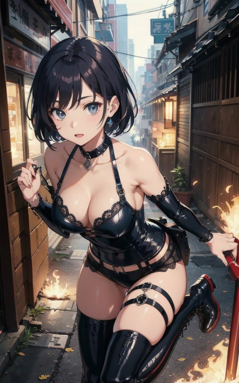 サンプル画像5:スチームパンク インスピレーション NEXT 【AI美女アニメイラスト集】(AIマネタイズ) [d_409743]